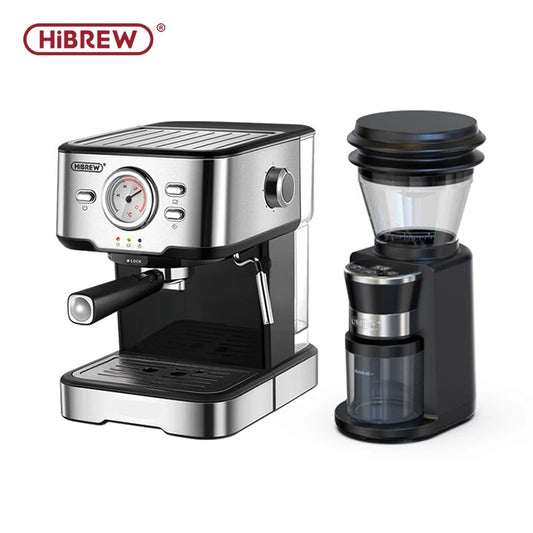 HiBREW Automatic Burr Mill Electric Coffee Grinder with 34 Gears for Espresso A image 0