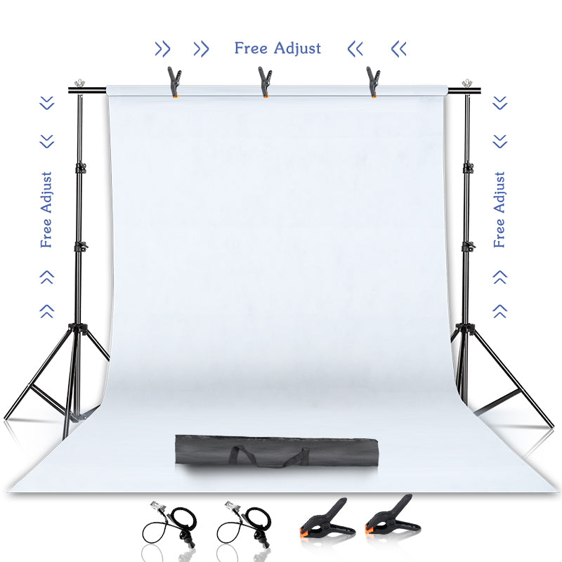 Background Stand Kit Support System Backdrops With Adjustable Stand for Photogr image 6