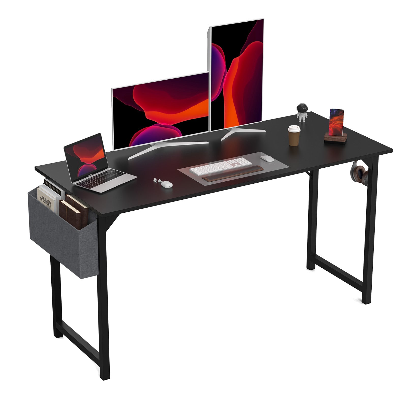 JHK Computer Desk Writing Study Office Gaming Table Modern Simple Style Compact image 2