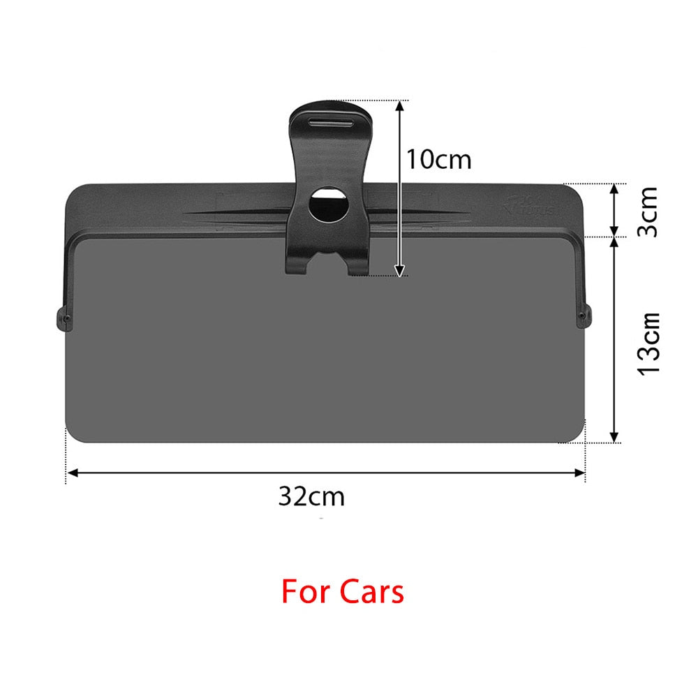 Universal Car Sun Visor Anti-Dazzle Anti-UV Adjustable Blocker Polarized Sunsha image 2