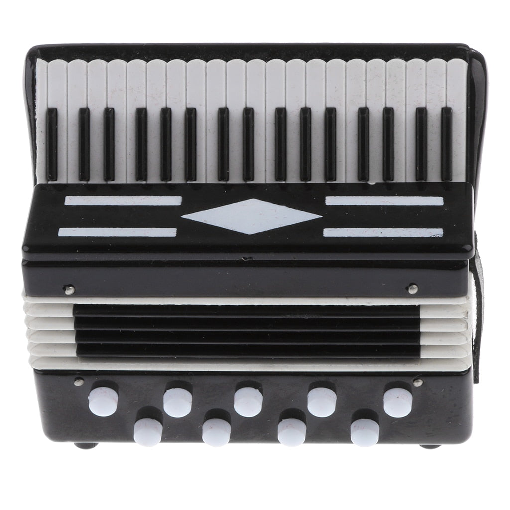 Dolls House Miniature Furniture Instrument Accordion W/Box 1:12 Room Items image 1