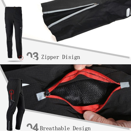 ROCKBROS Bike Cycling Pants Men Women Sport Breathable Summer Reflective Pants image 0