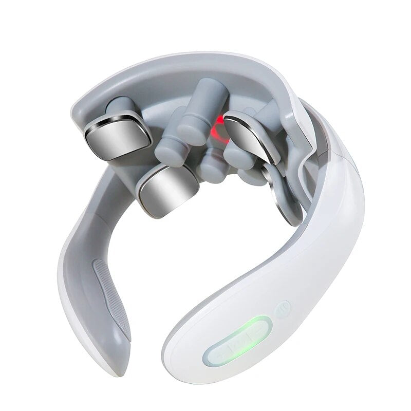 Upgraded Neck Protector Intelligent Rechargeable Voice Neck Massager Heating Mi image 2