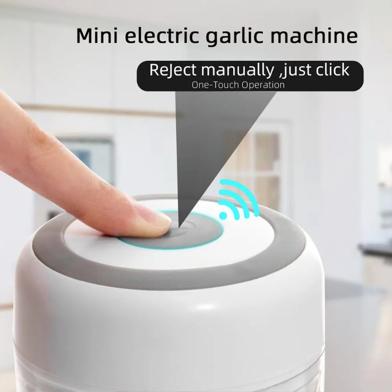 Electric Kitchen Food Chopper, Mini Garlic Masher, Crusher, USB Portable Meat G image 10