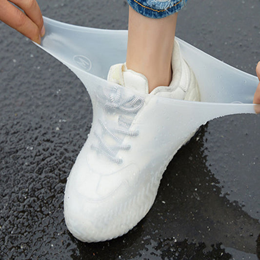 Reusable Waterproof Rain Shoes Covers Silicone Outdoor Rain Boot Overshoes Walk image 0