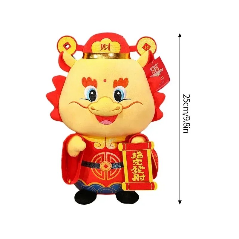 Chinese Lunar New Year Decoration 2024 Kawaii Dragon Plush Dolls Spring Festiva image 10