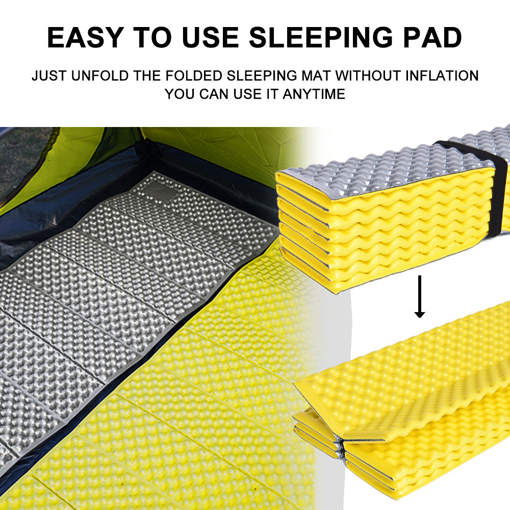 Widesea Camping Mat Portable Sleeping Pad Picnic Foam Bed Mattress Travel Trekk image 6