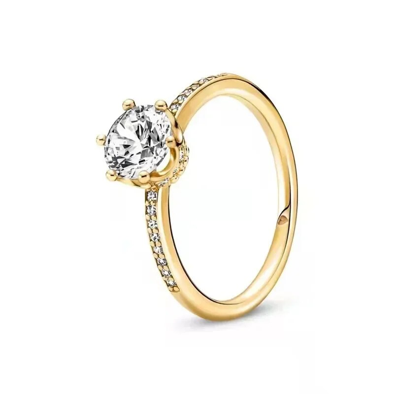 Hot selling Gold color Series 925 Sterling silver Exquisite  Classic Heart-shap image 9