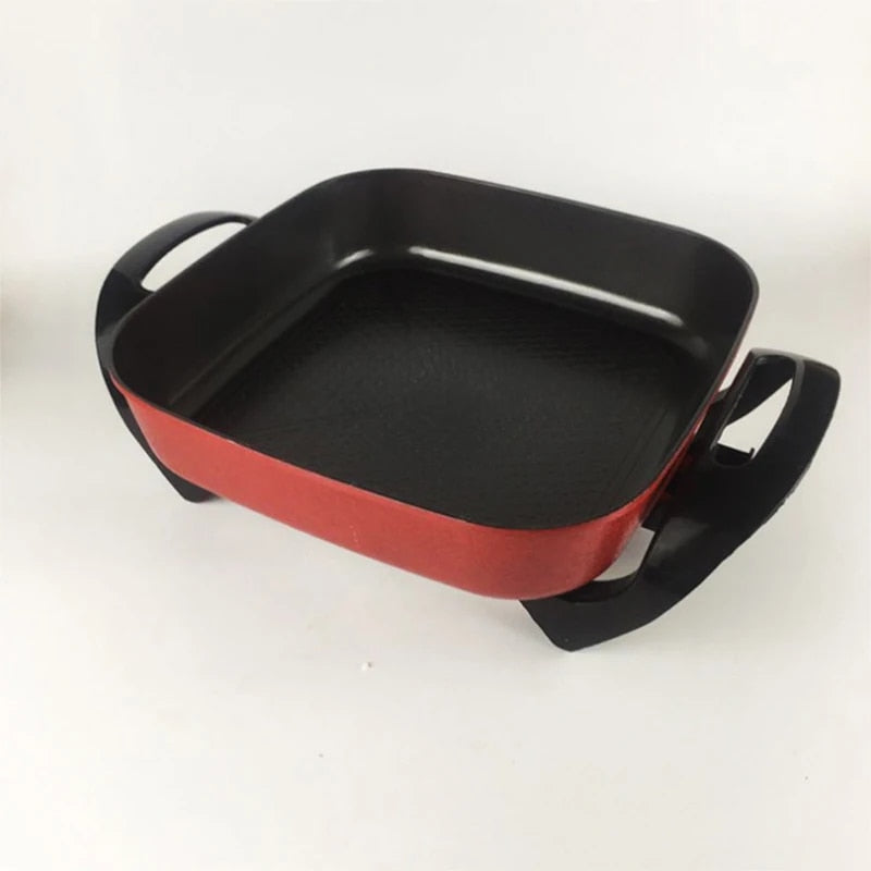 Multi functional household square pot instant hot pot electric hot pot no oil s image 5