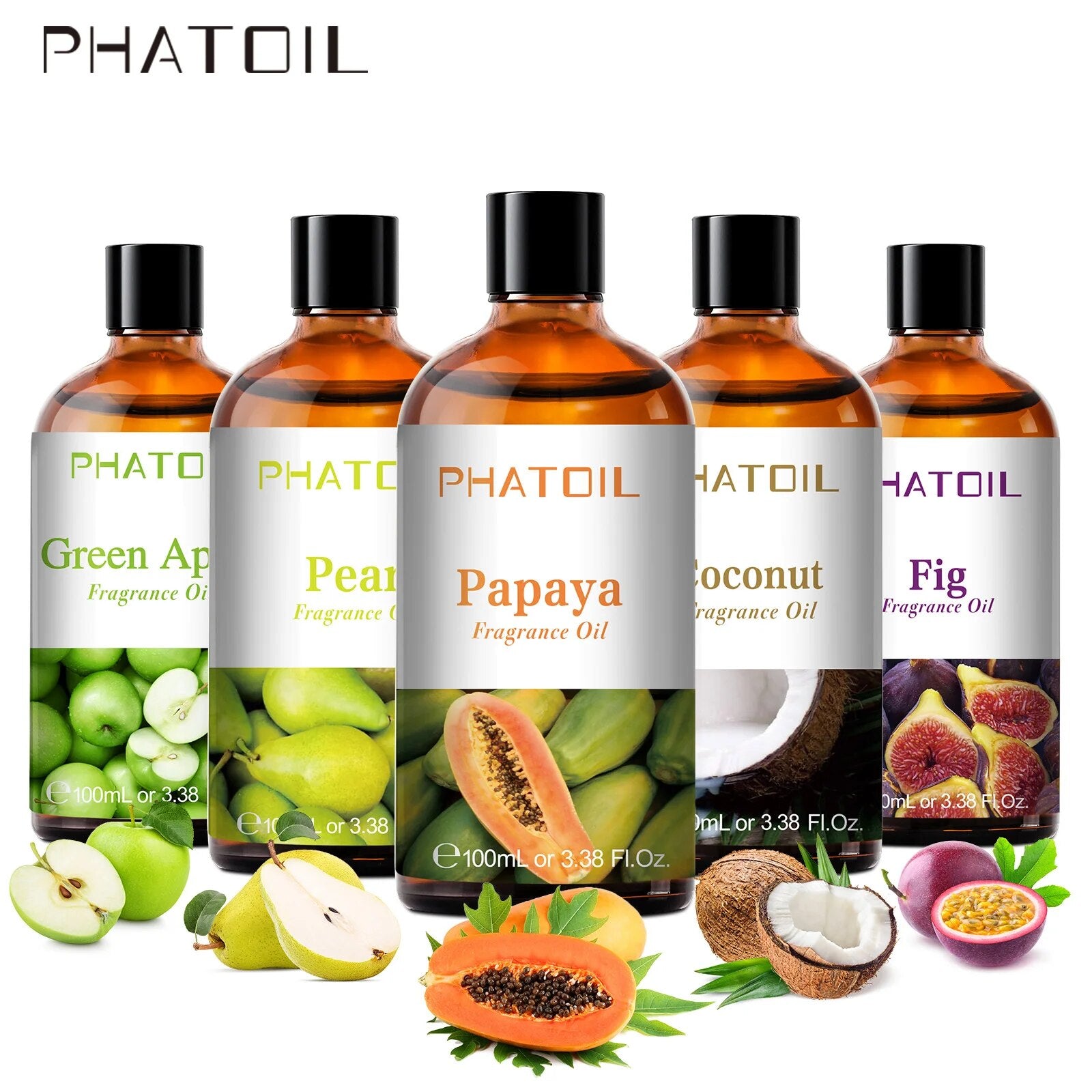 100ML Mango Fragrance Essential Oil Diffuser Apple Banana Grape Cherry Watermel image 3