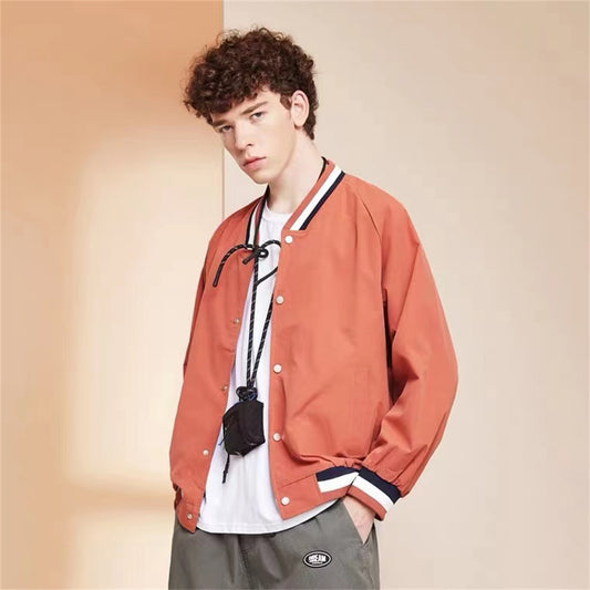 COUTUDI Men's Bomber Jacket Casual Fall Winter Jacket Coats Outwear Windbreaker image 0
