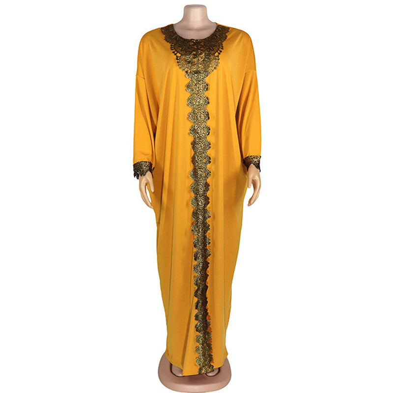 New Style African Dresses for Women Dashiki Rainbow African Clothes Basin Riche image 1