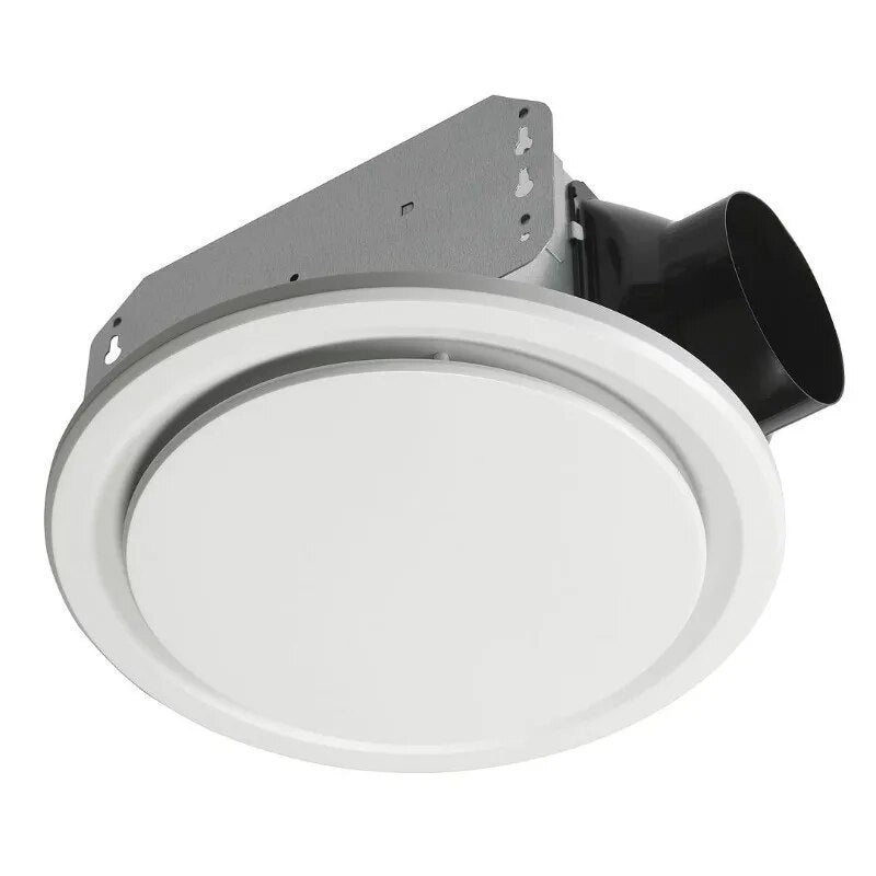 Homewerks 110 CFM Bathroom Ventilation Exhaust Fan, White image 5