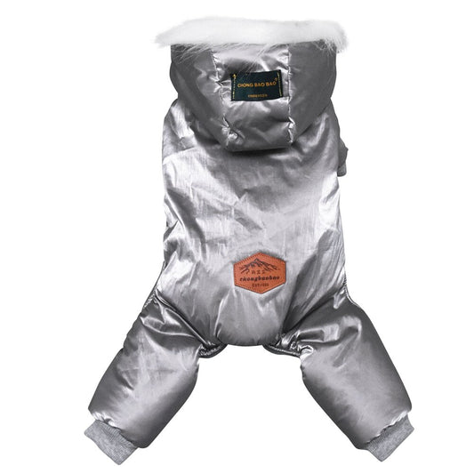 Ropa de invierno para perros pequeños, chaqueta gruesa y cálida de forro polar para cachorros.