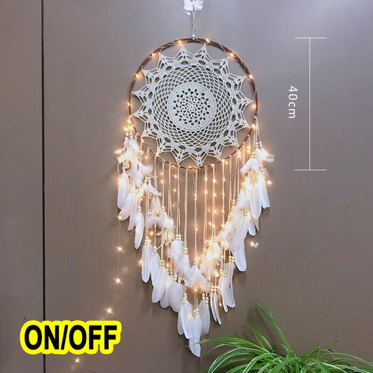 Atrapasueños/atrapasueños colgantes/decoración DIY decoración nórdica hogar niñas
