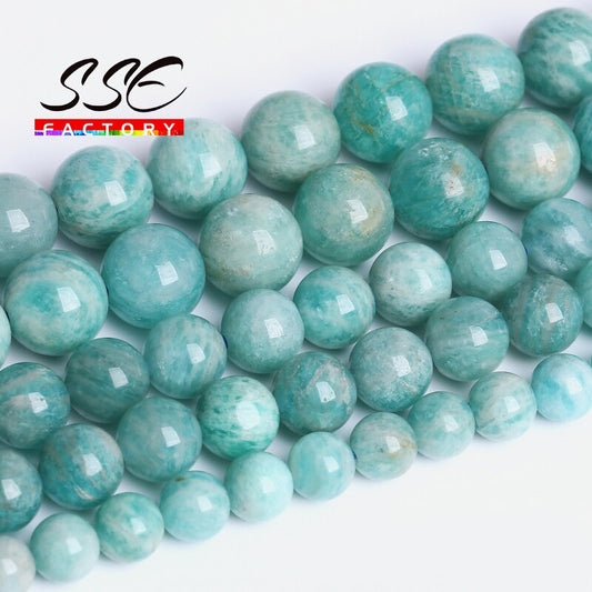 Cuentas redondas sueltas de ojo de tigre azul de piedra natural de calidad 5A, 6, 8, 10 y 12 mm