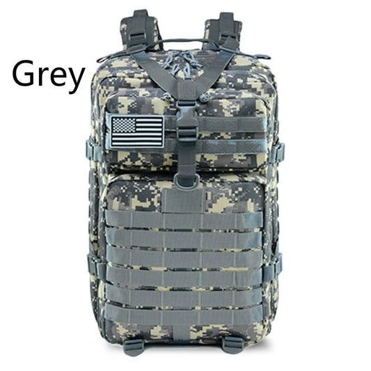 Mochila impermeable de nailon 1000D para senderismo, pesca y caza, 30 l/50 l, para exteriores
