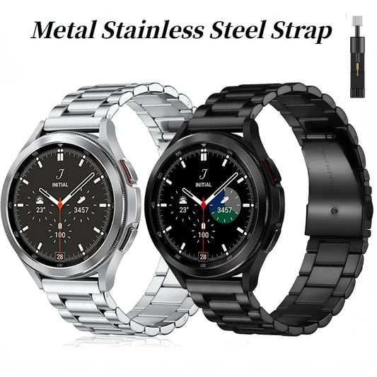 Correa de metal de 22 mm para Samsung Galaxy Watch 3 Huawei GT3 Pro Amazfit GTR/GTS Stai