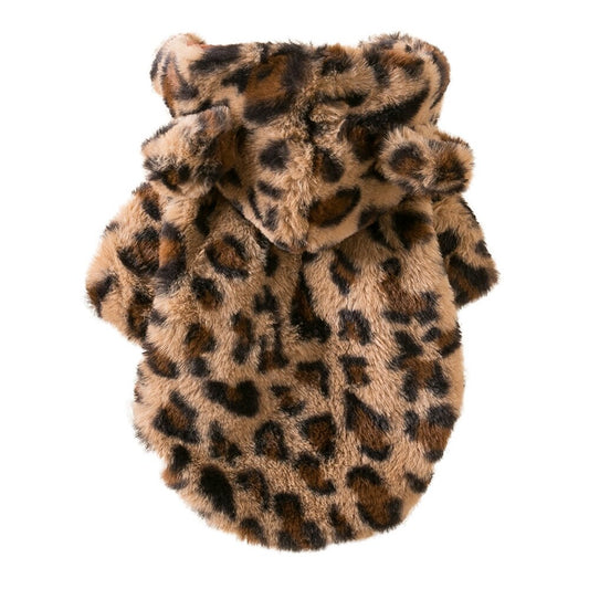 Ropa cálida para perros, abrigo con capucha para perros pequeños, ropa para cachorros, caniches y shih tzu.