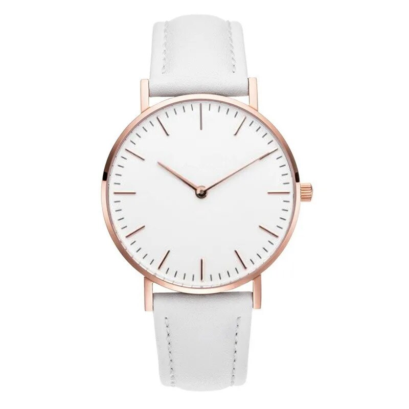 Luxury Rose Gold Watch Women Bracelet Watches Top Brand Ladies Casual Quartz Wa image 5