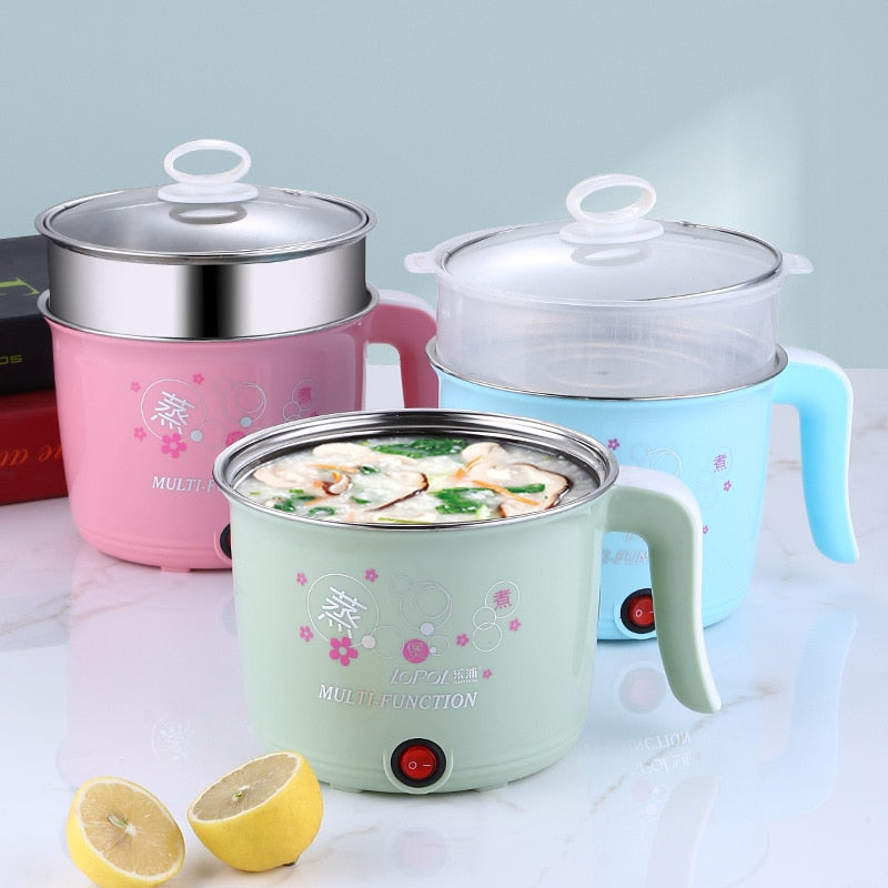 Electric Cooker Home Multifunction Hot Pot 1-2 People Heating Pan Cooking Pot M image 8