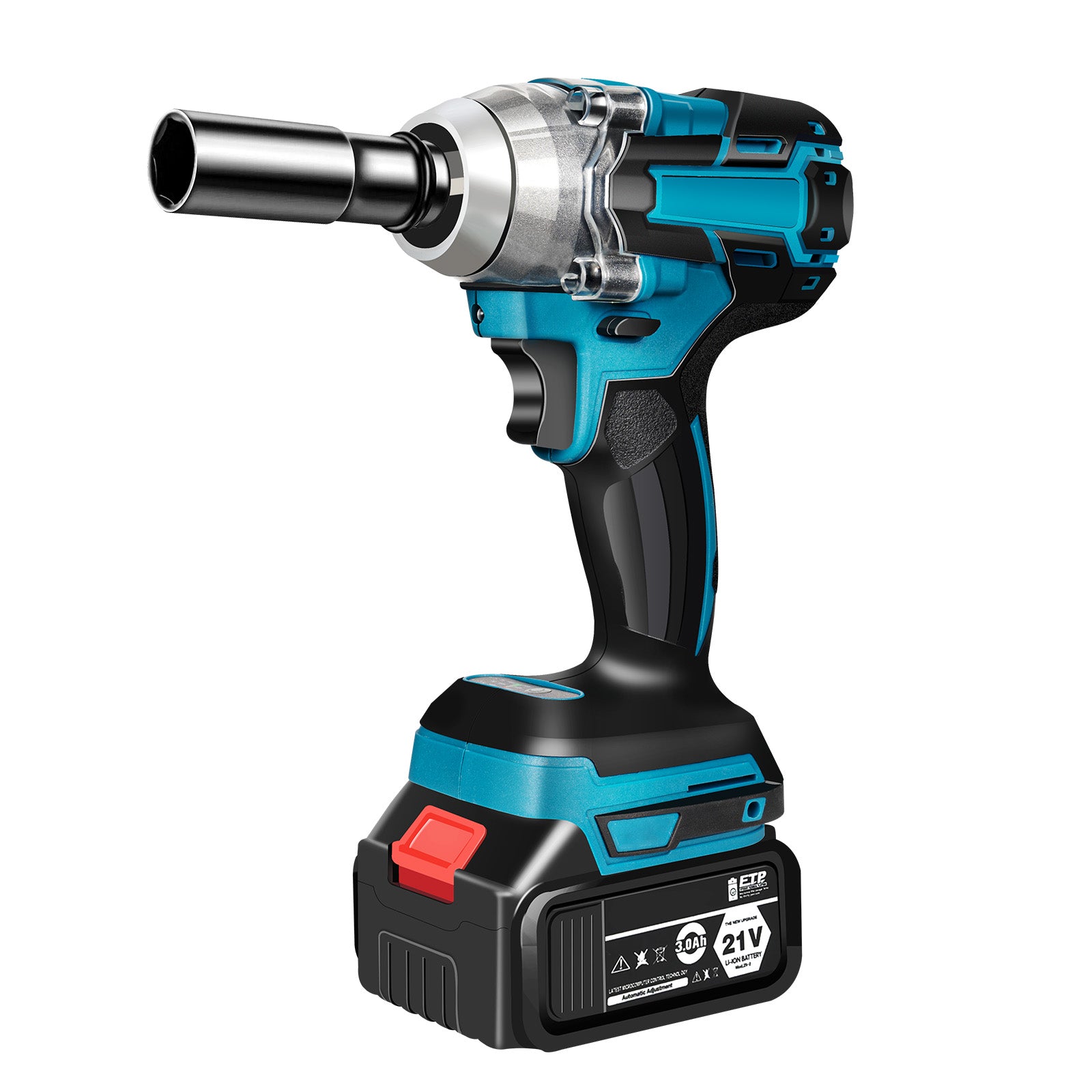 Brushless Electric Impact Wrench Set 2200 rpm 320N.m Electric Wrench 1/2" Squar image 1