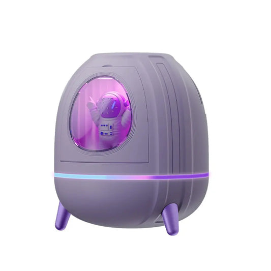 Hot Sale 250ML Astronaut Small Air Humidifier Portable With Colorful LED Light image 0