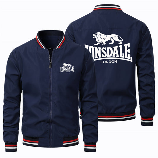 2024 new men's aviator jacket Lonsdale logo travel hiking lightweight jacket ou image 0
