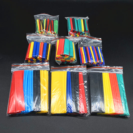 127-750pcs Heat-shrink Tubing Thermoresistant Tube Heat Shrink Wrapping Kit Ele image 0