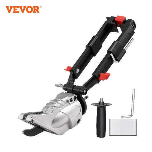 VEVOR Board Cutter Drill Attachment Board Shears Attachment with 360 Degree Piv image 0