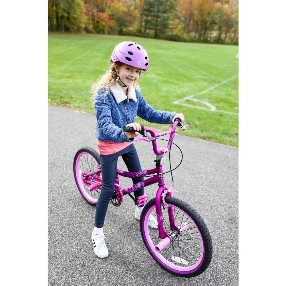 2023 Kent 20" 2 Cool Girl's Bike, Satin Purple Bicycle image 2