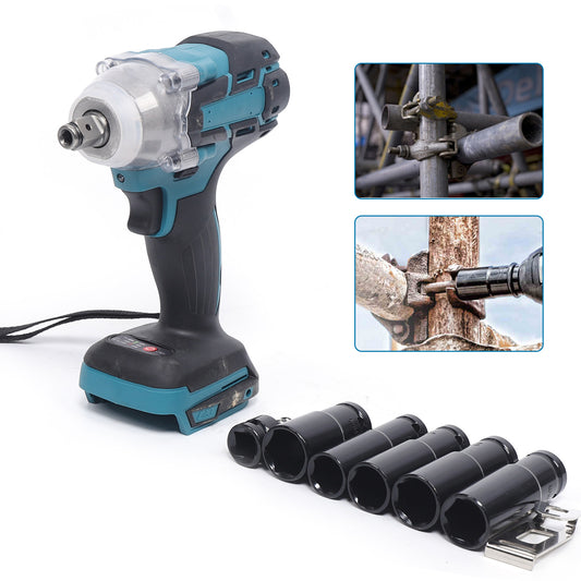 Brushless Electric Impact Wrench Set 2200 rpm 320N.m Electric Wrench 1/2" Squar image 0