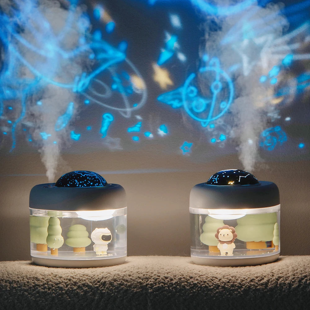 Cute 2024 2024 For Large Capacity Portable Humidifier USB Charging 2000mAh Batt image 1