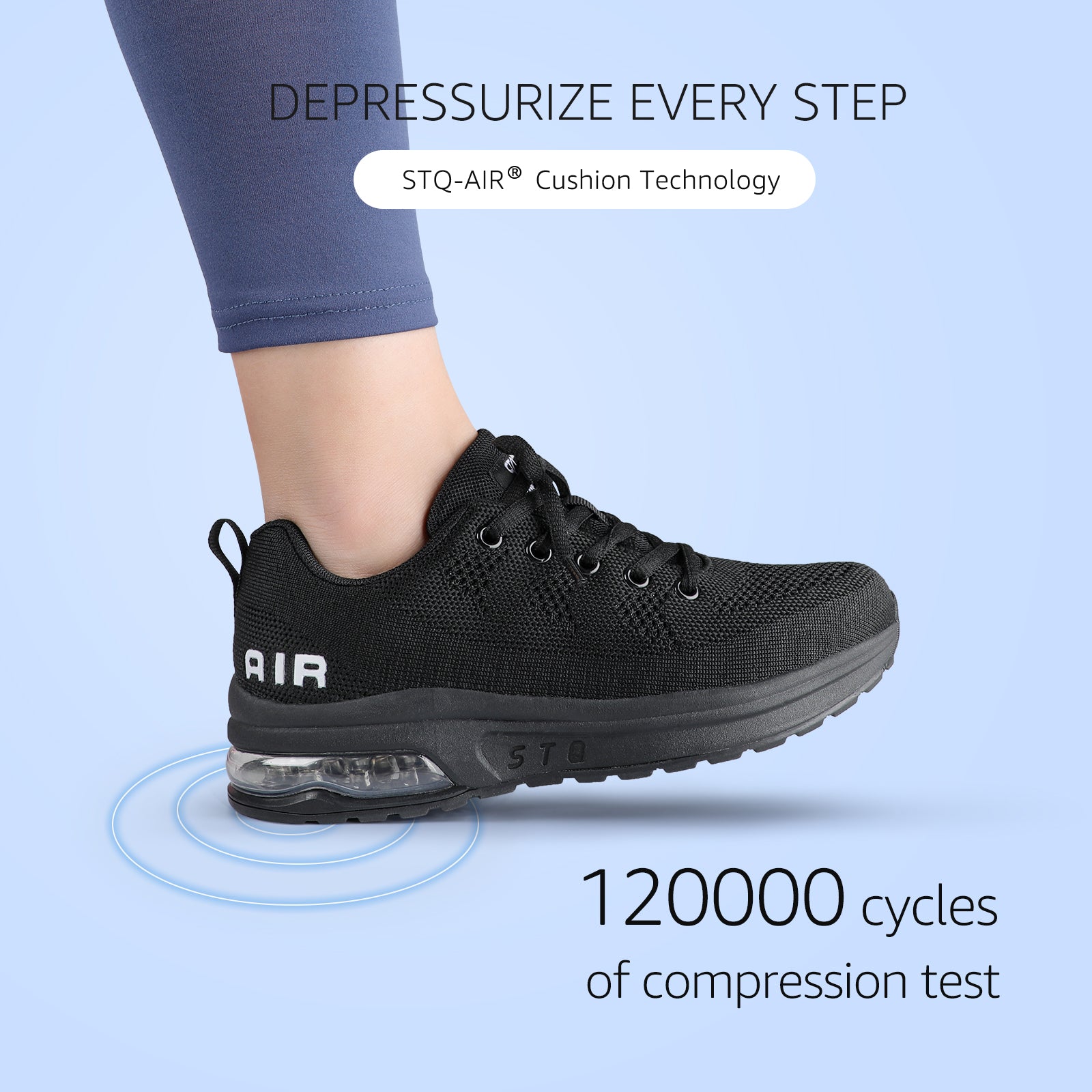 STQ AIR 1.0 Women's Running Shoes Lightweight Tennis Workout Sneakers image 9
