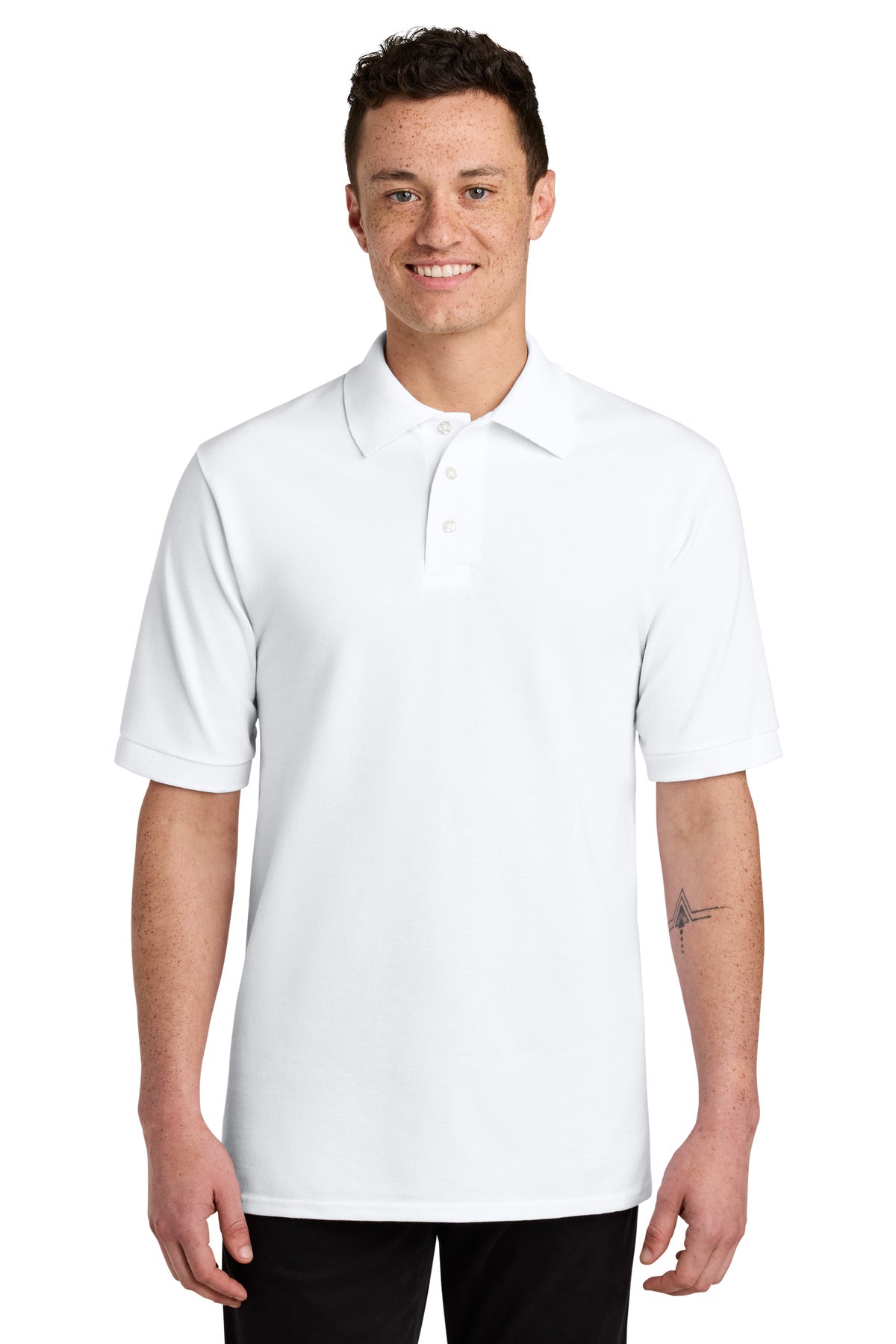 JerzeesÂ® Unisex Premium Ring Spun Cotton Pique Sport Shirt 443M