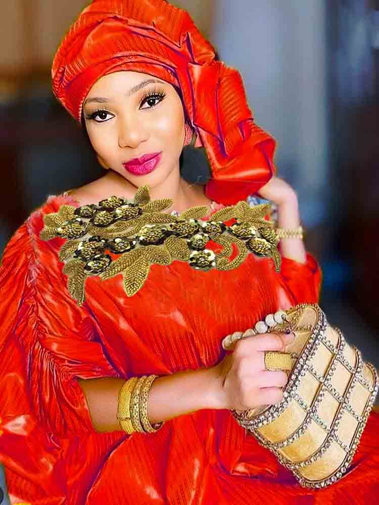 Women Dresses For Party And Wedding African Abaya Dresses Traditional Dress Baz image 1