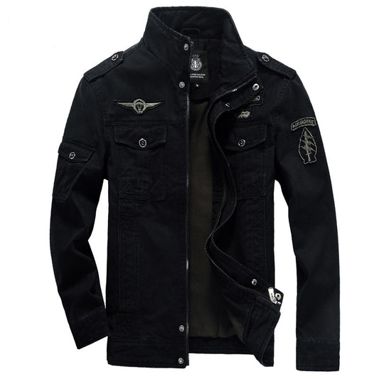 MA1 Pilot Jacket Men Plus Size Working Clothes Slim Breathable Outdoor Tactics  image 0