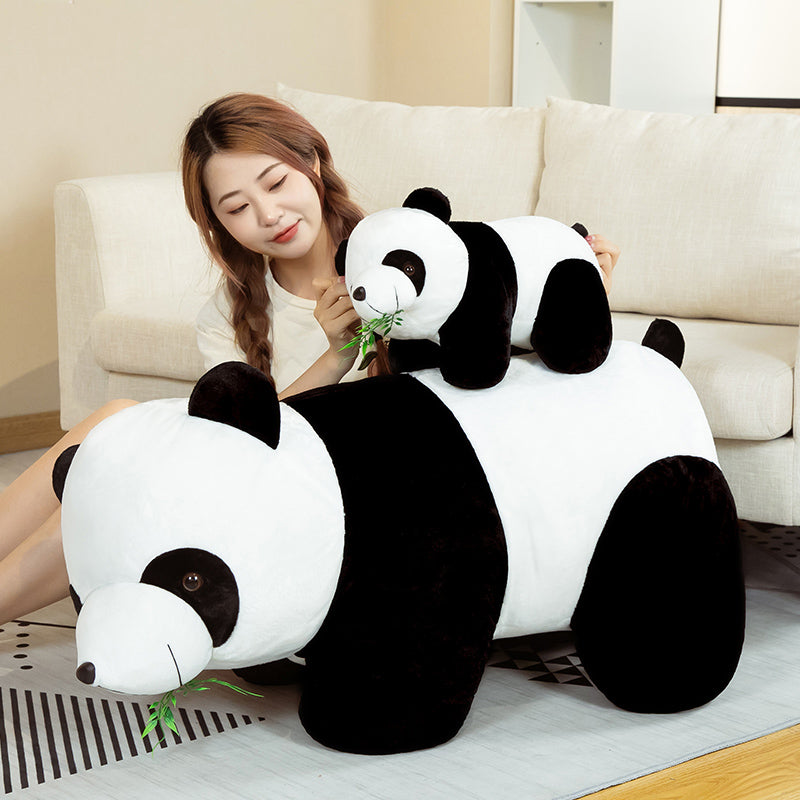 20cm Cute Baby Bamboo Panda Bear Plush Stuffed Animal Doll Cartoon Kawaii Dolls image 5