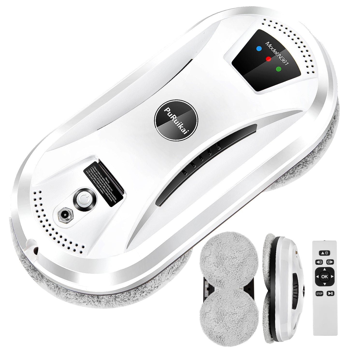 Ultra thin Robot vacuum cleaner window cleaning robot window cleaner electric g image 0