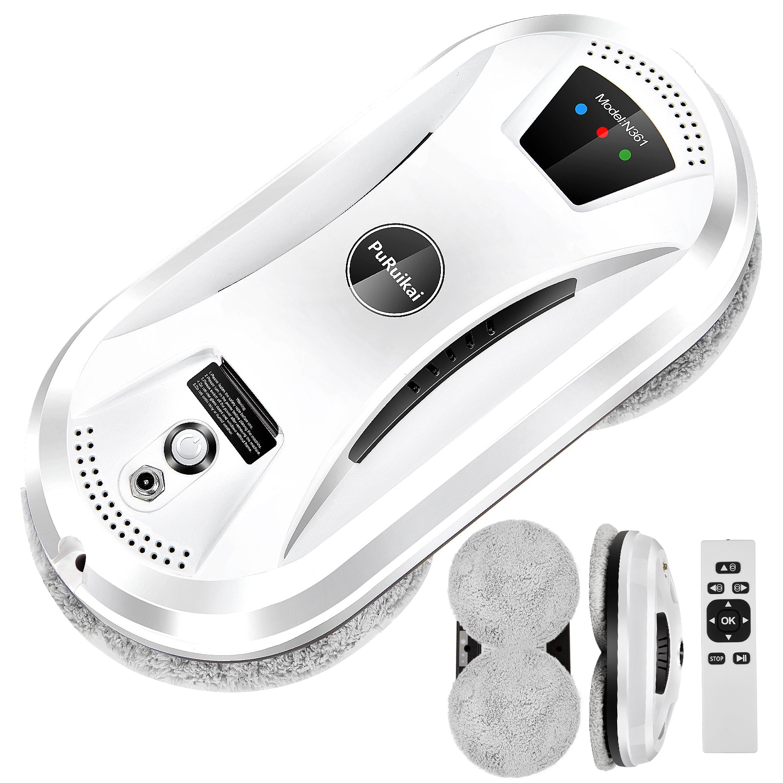 Ultra thin Robot vacuum cleaner window cleaning robot window cleaner electric g image 0