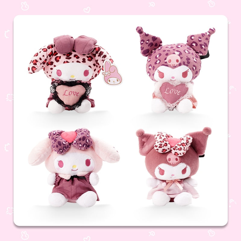 Sanrio Kuromi Melody Love Series Stuffed Toy Plushier Soft Plush Dolls Girlfrie image 7