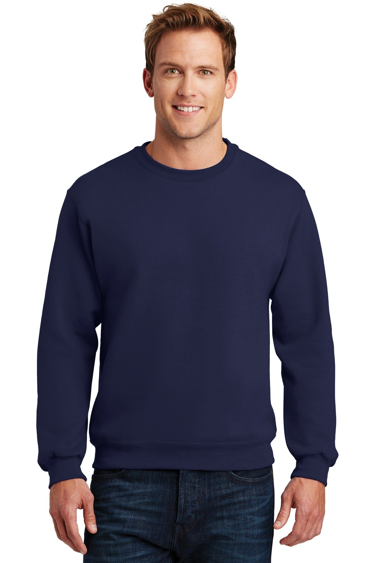 JerzeesÂ® Super SweatsÂ® NuBlendÂ® - Crewneck Sweatshirt.  4662M