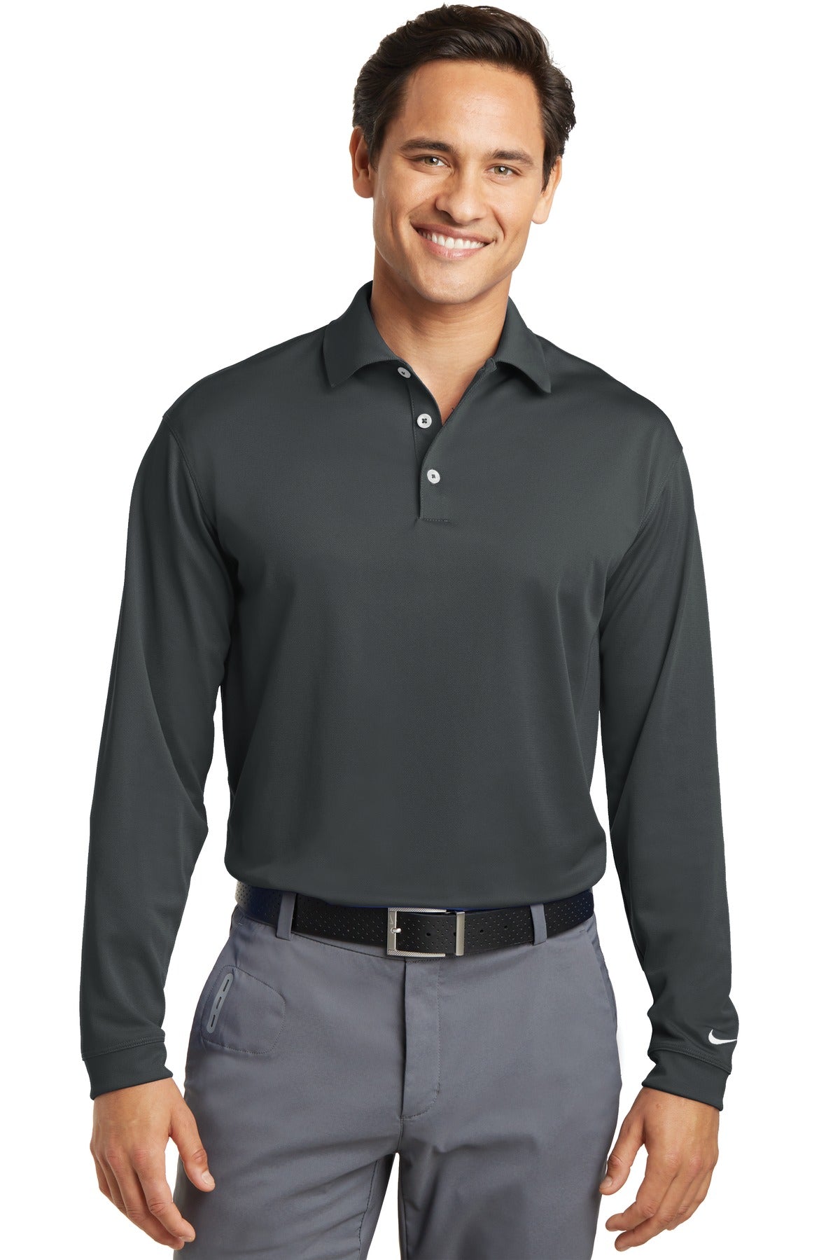 Polo Nike Dri-FIT Stretch Tech de manga larga. 466364