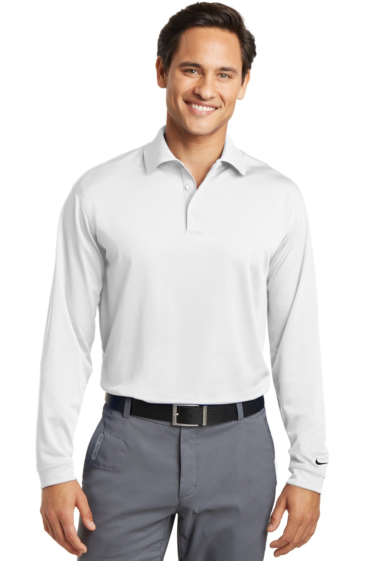 Polo Nike Dri-FIT Stretch Tech de manga larga. 466364