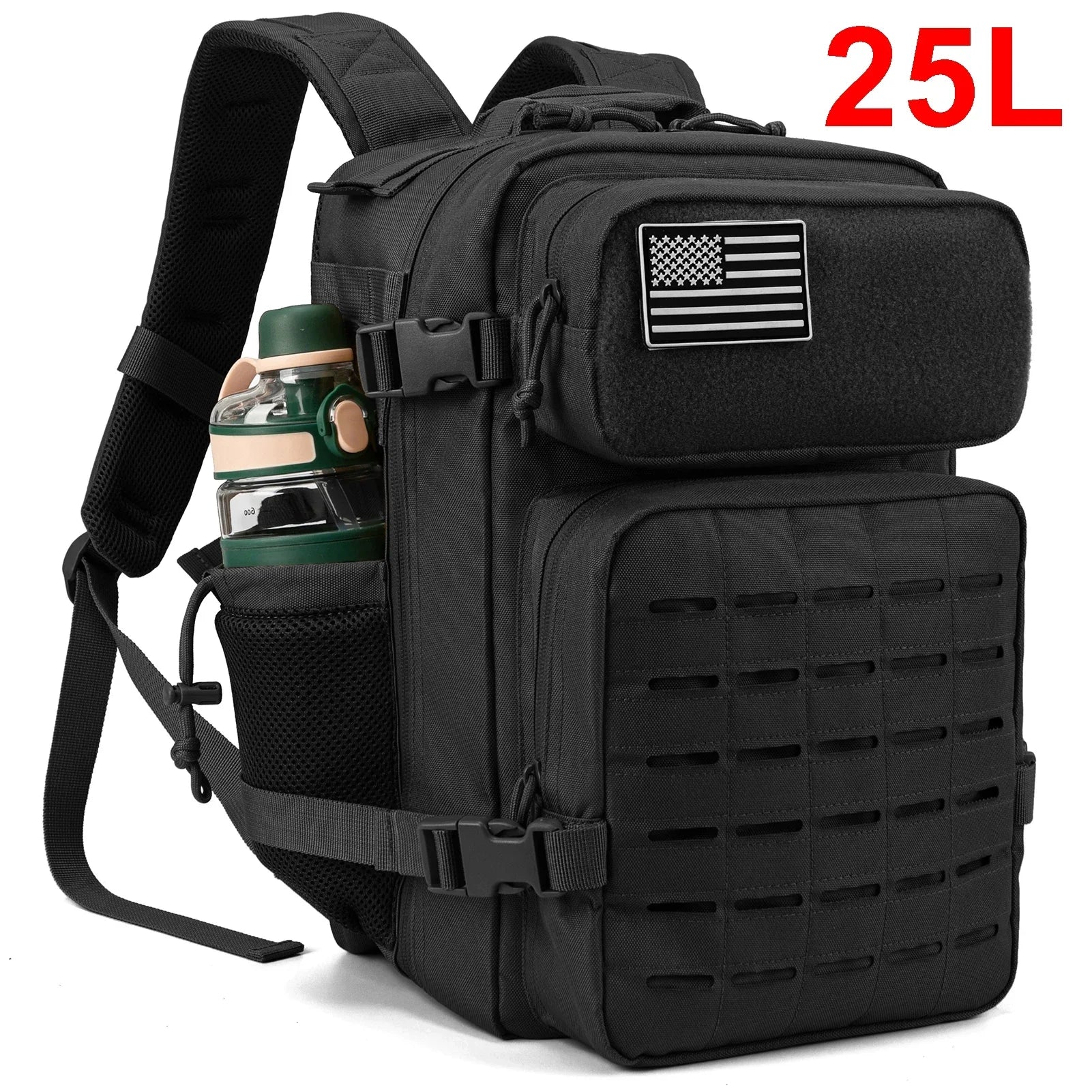 QT&QY 25L/45L Tactical Military Backpack for Men and Women Army Assault Pack Ba image 4