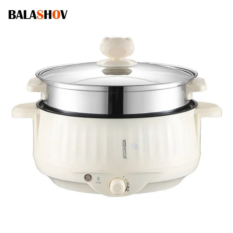 Multi Cookers Single/Double Layer Electric Pot 1.7L 1-2 People Household Non-st image 0