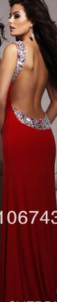 плаття red white new style Sexy brides gowns Custom size crystal pleat vestidos image 1