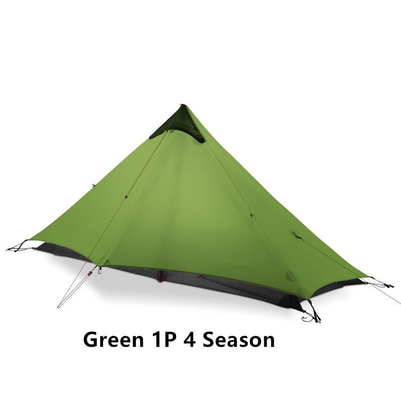 2021 New Version 230cm 3F UL GEAR Lanshan 1 Ultralight Camping 3/4 Season 15D S image 4