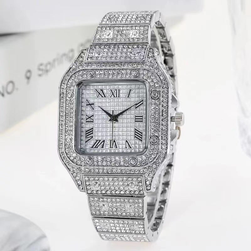 Fashion Mens Dainty Stainless Steel Watches Luxury Silver Quartz Wristwatch Men image 0