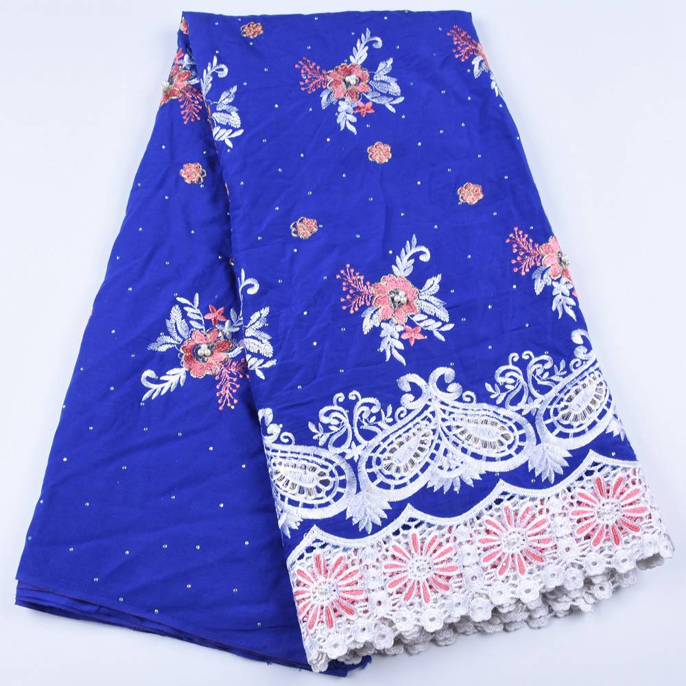 Swiss Voile Cotton Lace Fabric 2019 African Swiss Voile Laces In Switzerland Hi image 4